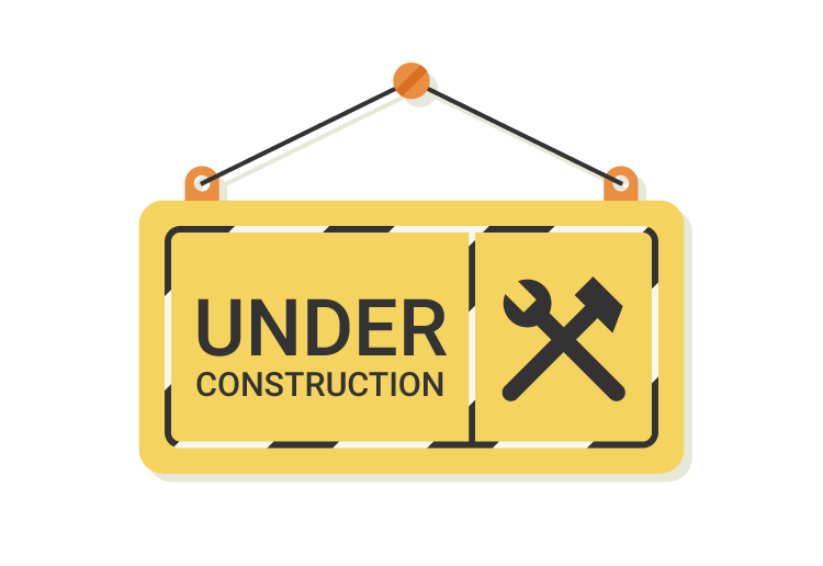 under construction